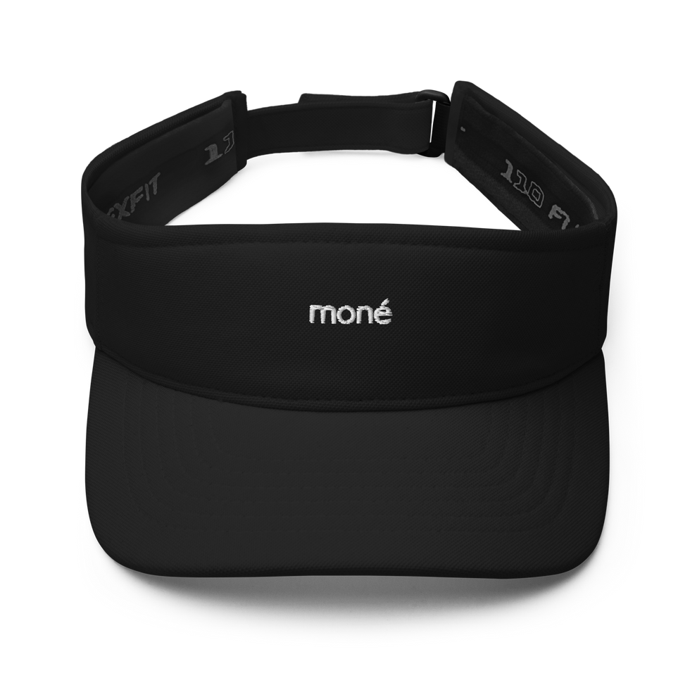 Court Visor - Black | Mone Padel